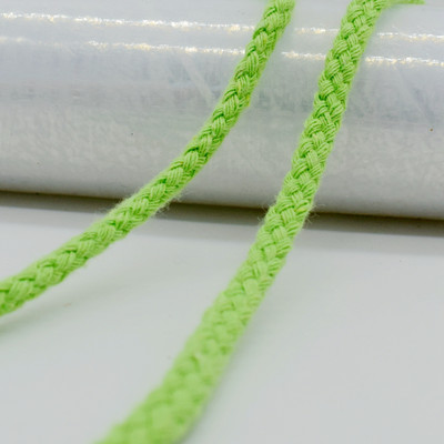 5 mm puuvillane köis käsitöö dekoratiivsed keerutatud ümmargused nöörid käsitöö jaoks käsitsi valmistatud kaelapael kodutekstiili kaunistuste õmblemine 5 jardi