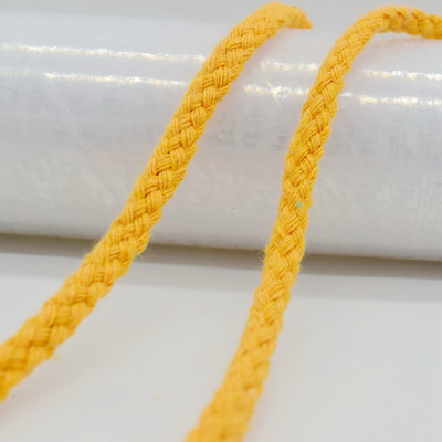 5 mm puuvillane köis käsitöö dekoratiivsed keerutatud ümmargused nöörid käsitöö jaoks käsitsi valmistatud kaelapael kodutekstiili kaunistuste õmblemine 5 jardi
