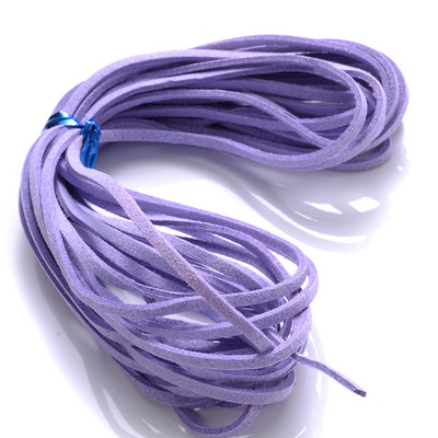 iYOE 5/20 μέτρα 38 Χρώματα 2,5 χιλιοστών Επίπεδη κορεάτικη βελούδινη κλωστή ψεύτικο δέρμα σουέτ Κορδόνι με κορδόνι για κατασκευή κολιέ βραχιόλι με πλεκτό