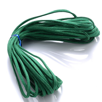 iYOE 5/20 μέτρα 38 Χρώματα 2,5 χιλιοστών Επίπεδη κορεάτικη βελούδινη κλωστή ψεύτικο δέρμα σουέτ Κορδόνι με κορδόνι για κατασκευή κολιέ βραχιόλι με πλεκτό