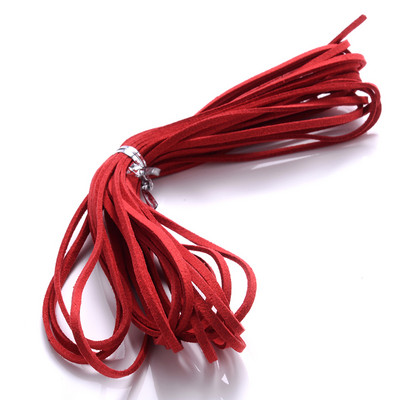 iYOE 5/20 μέτρα 38 Χρώματα 2,5 χιλιοστών Επίπεδη κορεάτικη βελούδινη κλωστή ψεύτικο δέρμα σουέτ Κορδόνι με κορδόνι για κατασκευή κολιέ βραχιόλι με πλεκτό