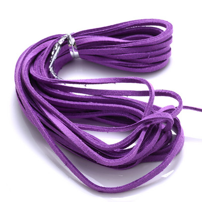 iYOE 5/20 μέτρα 38 Χρώματα 2,5 χιλιοστών Επίπεδη κορεάτικη βελούδινη κλωστή ψεύτικο δέρμα σουέτ Κορδόνι με κορδόνι για κατασκευή κολιέ βραχιόλι με πλεκτό