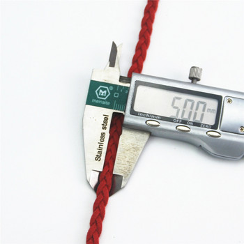 Υψηλής ποιότητας 5 μέτρα/παρτίδα Faux Suede Leather πλεγμένο με χάντρες Κορδόνι σχοινί κλωστή DIY αξεσουάρ 16 χρώματος για επιλογή ds234