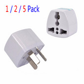 1/2/5 tk reisipistiku adapter toiteadapter 3 kontaktiga lamepistik NZ AU konverter USA/UK/EL to AU pistikulaadija Austraalia Uus-Meremaa jaoks