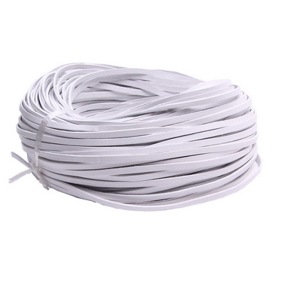 2 metri colorat 3-10 mmmm plat bijuterii din piele naturală snur șir dantelă frânghie bricolaj chokers colier brățară găsire