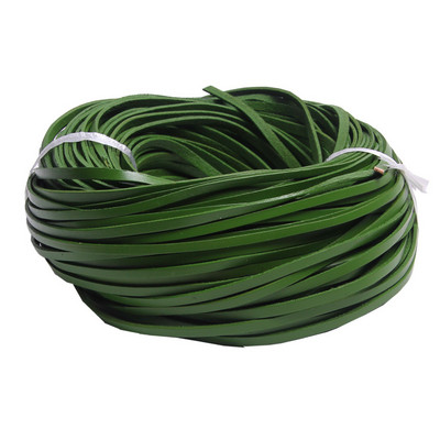 2 metri colorat 3-10 mmmm plat bijuterii din piele naturală snur șir dantelă frânghie bricolaj chokers colier brățară găsire