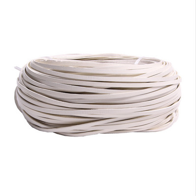 2 metri colorat 3-10 mmmm plat bijuterii din piele naturală snur șir dantelă frânghie bricolaj chokers colier brățară găsire