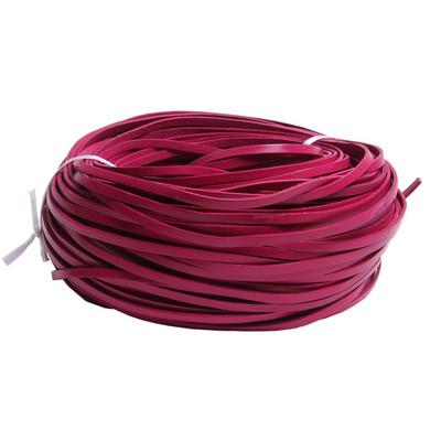 2 metri colorat 3-10 mmmm plat bijuterii din piele naturală snur șir dantelă frânghie bricolaj chokers colier brățară găsire