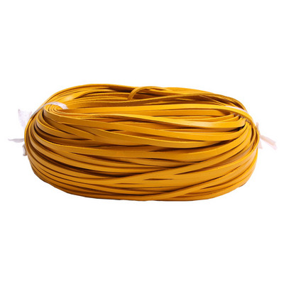 2 metri colorat 3-10 mmmm plat bijuterii din piele naturală snur șir dantelă frânghie bricolaj chokers colier brățară găsire