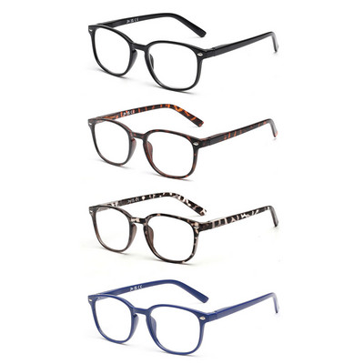 JM 4db/készlet +0,5-től +4-ig rugós csuklópántos olvasószemüvegek Retro kiskorú szemüvegek női nagyító dioptria