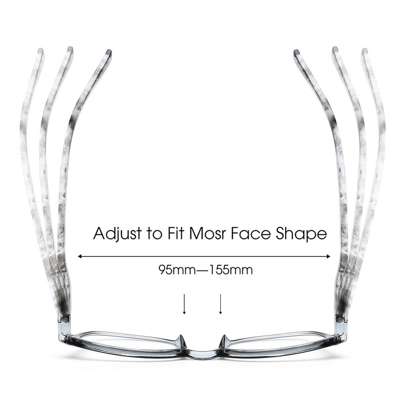 JM 4db/készlet +0,5-től +4-ig rugós csuklópántos olvasószemüvegek Retro kiskorú szemüvegek női nagyító dioptria