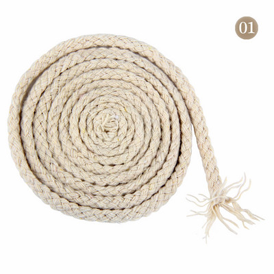 5/10 metrai 5 mm 7 mm medvilniniai lynai, amatai, dekoratyviniai susukti sriegio lynai „pasidaryk pats“ batai krepšys, virvelės, virvelės dekoravimo priedai