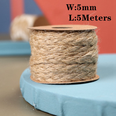 1mm-10mm 100% kokvilna makrama aukla virves aukla DIY roku darbs sienu tapsējuma dabīgas 3mm virves šūšanas Bohēmijas kāzu mājas dekorēšana