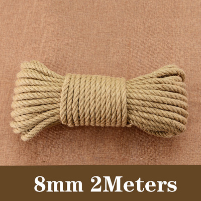 1mm-10mm 100% kokvilna makrama aukla virves aukla DIY roku darbs sienu tapsējuma dabīgas 3mm virves šūšanas Bohēmijas kāzu mājas dekorēšana