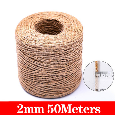 1mm-10mm 100% kokvilna makrama aukla virves aukla DIY roku darbs sienu tapsējuma dabīgas 3mm virves šūšanas Bohēmijas kāzu mājas dekorēšana