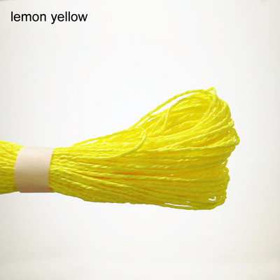 DIY Χειροποίητο πλέξιμο 2mm Dia Πολύχρωμο Χάρτινο Σχοινί Πακέτο Γενεθλίων Χειροποίητες χειροτεχνίες Οικολογικό υλικό τέχνης νηπιαγωγείου 30M