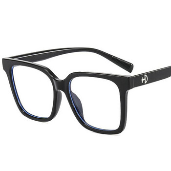 Извънгабаритни квадратни очила за четене с черни цветя за жени, прозрачни очила за компютър с рецепта за пресбиопия +1