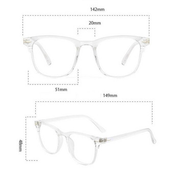 Φωτοχρωμικά Γυαλιά Μυωπίας Γυναικεία Ανδρικά Διαφανή Αντι-Μπλε Φως Υπαίθρια Γυαλιά UV400 Τελειωμένα Συνταγογραφούμενα Γυαλιά Διόπτρα 0 έως -6,0