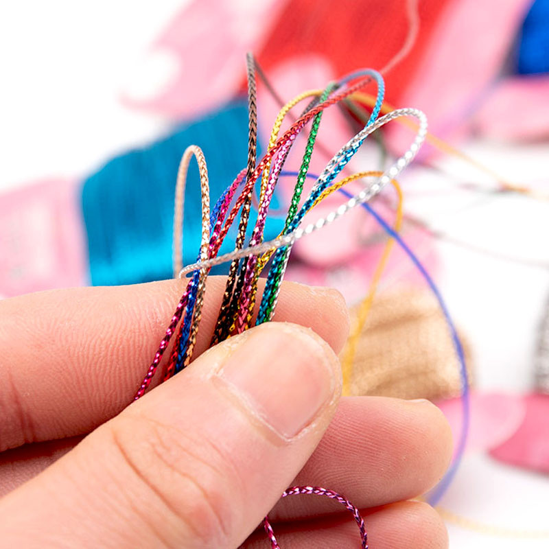 20m/ρολό Χρυσό σύρμα Glitter Tag Line Σχοινί DIY Νήμα κορδόνι κορδόνι Κουτί δώρου Συσκευασία Γαμήλιο πάρτι Φεστιβάλ Rattan Decoratio