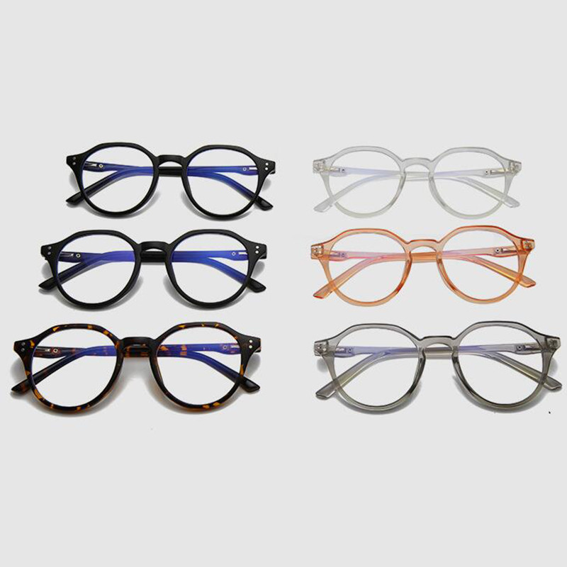 Retro Polygon Frame Anti Radiation γυαλιά Ultralight Ανδρικά γυναικεία γυαλιά μόδας -1,0 -1,5 -2,0 -2,5 -3,0 έως -6,0