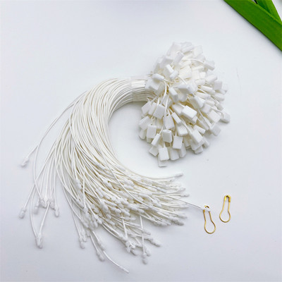 Jauna 100gab kvadrātveida vaska auklas drošības fiksatora slēdzenes cilpas sprādze Ziemassvētku dienai nolaižamiem ornamentiem virves apģērba etiķete virves piederums