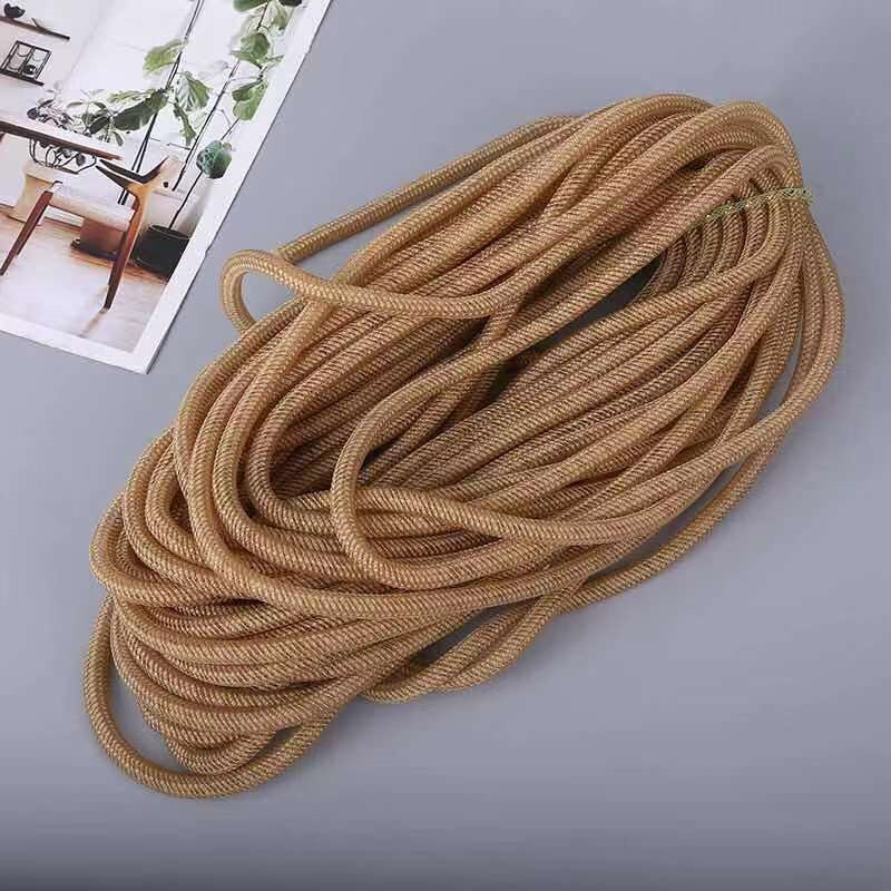 8 mm sieta cauruļu aukla, cauruļveida poliestera auduma caurule, zirga astru bize