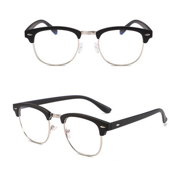 Очила за късогледство с половин рамка Очила за компютър Завършен бизнес Очила за късогледство Диоптър 0 -1,0 -1,5 -2,0 -2,5 -3,0 До -6,0