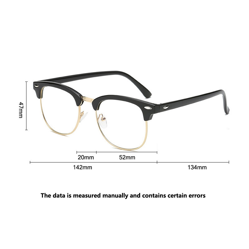 Poolraamilised lühinägelikkusprillid Arvutiprillid Lõpetatud äri lühinägelikud prillid Dioptrid 0 -1,0 -1,5 -2,0 -2,5 -3,0 kuni -6,0