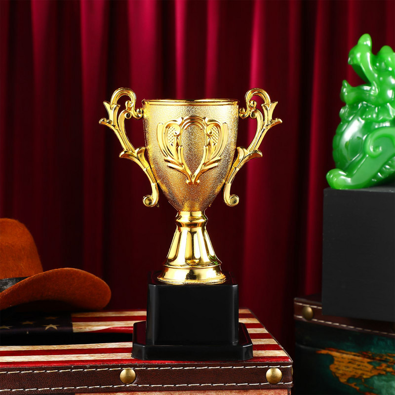 Concursuri sportive creative Câștigător Premiu Trofeu Trofeu din plastic cu bază pentru grădiniță Jocuri școlare Competiții Favoare Cadou