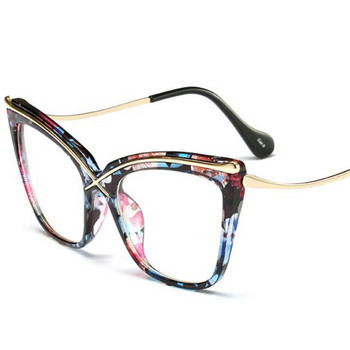 Ретро цветни очила за четене с котешко око за жени Луксозни дизайнерски очила с оптични прозрачни лещи плюс 0 до +6,0 против синя светлина