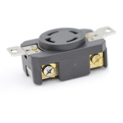 Black USA Nema L14-20 L14-30 L15-20 L15-30 L18-20 L18-30 L19-30 US 4-polni generator Anti-off industrijski pretvarač utičnica