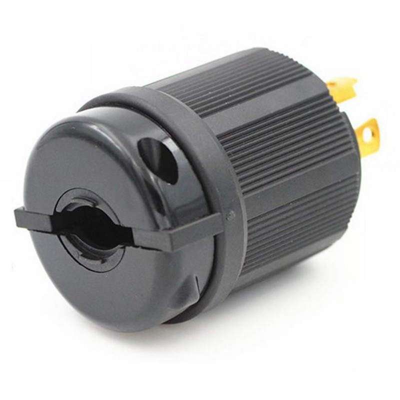 Black USA Nema L14-20 L14-30 L15-20 L15-30 L18-20 L18-30 L19-30 US 4-polni generator Anti-off industrijski pretvarač utičnica