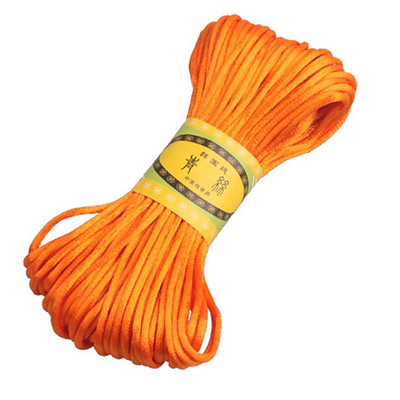 22 M 2,5 mm ķīniešu mezglu līnijas aukla zīda satīna aukla neilona aukla DIY string kaklarota rokassprādzes aukla