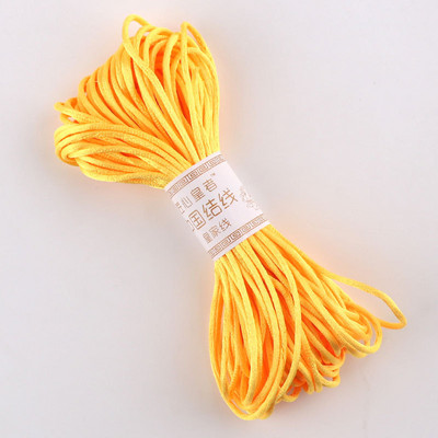 22 M 2,5 mm ķīniešu mezglu līnijas aukla zīda satīna aukla neilona aukla DIY string kaklarota rokassprādzes aukla