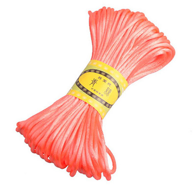 22 M 2,5 mm ķīniešu mezglu līnijas aukla zīda satīna aukla neilona aukla DIY string kaklarota rokassprādzes aukla