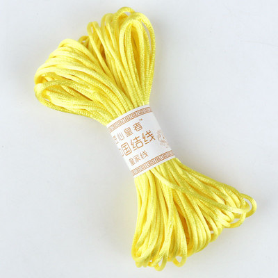 22 M 2,5 mm ķīniešu mezglu līnijas aukla zīda satīna aukla neilona aukla DIY string kaklarota rokassprādzes aukla