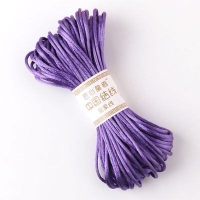 22 M 2,5 mm ķīniešu mezglu līnijas aukla zīda satīna aukla neilona aukla DIY string kaklarota rokassprādzes aukla