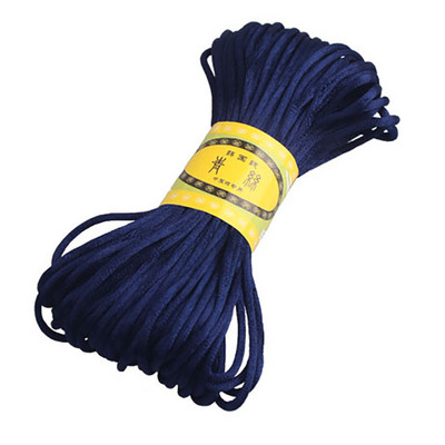 22 M 2,5 mm ķīniešu mezglu līnijas aukla zīda satīna aukla neilona aukla DIY string kaklarota rokassprādzes aukla