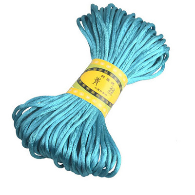 22 M 2,5 mm ķīniešu mezglu līnijas aukla zīda satīna aukla neilona aukla DIY string kaklarota rokassprādzes aukla