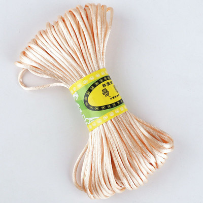 22 M 2,5 mm ķīniešu mezglu līnijas aukla zīda satīna aukla neilona aukla DIY string kaklarota rokassprādzes aukla