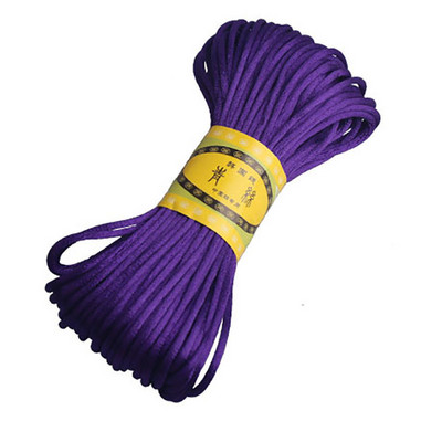 22 M 2,5 mm ķīniešu mezglu līnijas aukla zīda satīna aukla neilona aukla DIY string kaklarota rokassprādzes aukla