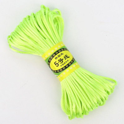 22 M 2,5 mm ķīniešu mezglu līnijas aukla zīda satīna aukla neilona aukla DIY string kaklarota rokassprādzes aukla