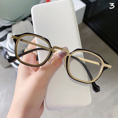 1Pcs New Fashion Anti-UV Blue Rays γυαλιά Γυαλιά υπολογιστή Μεταλλικό τετράγωνο σκελετό Γυαλιά Γυαλιά Γυαλιά Γυαλιά Vision Care για άνδρες Γυναικεία