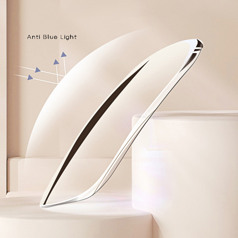 Μοντέρνα γυαλιά Anti Blue Light Wooden Grain Leg TR90, Ανδρικά Γυναικεία Κορεάτικα τετράγωνα Blue Ray Blocking για γυάλινα πλαίσια υπολογιστών F30128