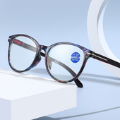 2022-es újdonság, Retro, kerek olvasószemüvegek, HD antikék fényes lencsék, női szülők olvasószemüvegek 18146