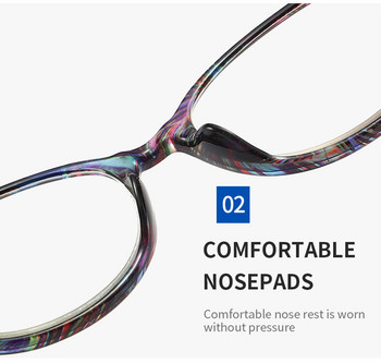 2022 Ново пристигане Ретро кръгли очила за четене HD лещи против синя светлина Очила за четене на жени Родители 18146