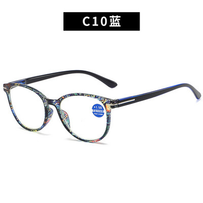 2022-es újdonság, Retro, kerek olvasószemüvegek, HD antikék fényes lencsék, női szülők olvasószemüvegek 18146