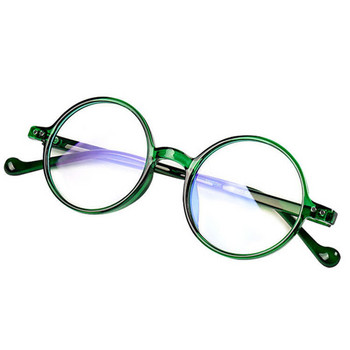 2023 Кръгли очила за четене Свръхлеки малки рамки Очила за пресбиопия, блокиращи синята светлина, хиперметропия +1,0..+4,0 Gafas