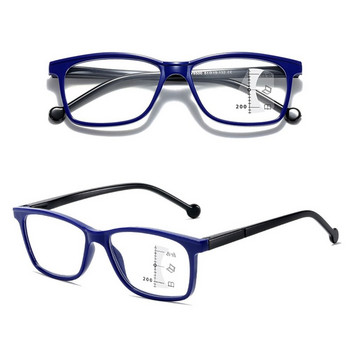 Ανδρικά Γυναικεία Προστασία ματιών Vintage απλά, εξαιρετικά ελαφριά γυαλιά ανάγνωσης Γυαλιά ανάγνωσης Progressive Multifocal Anti-Blue Light