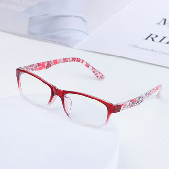 Anti Blue Light Γυναικεία γυαλιά ανάγνωσης Urltra-light Frame Πρεσβυωπικά γυαλιά υψηλής ευκρίνειας Γυαλιά μεγεθυντικού φακού λουλουδιών